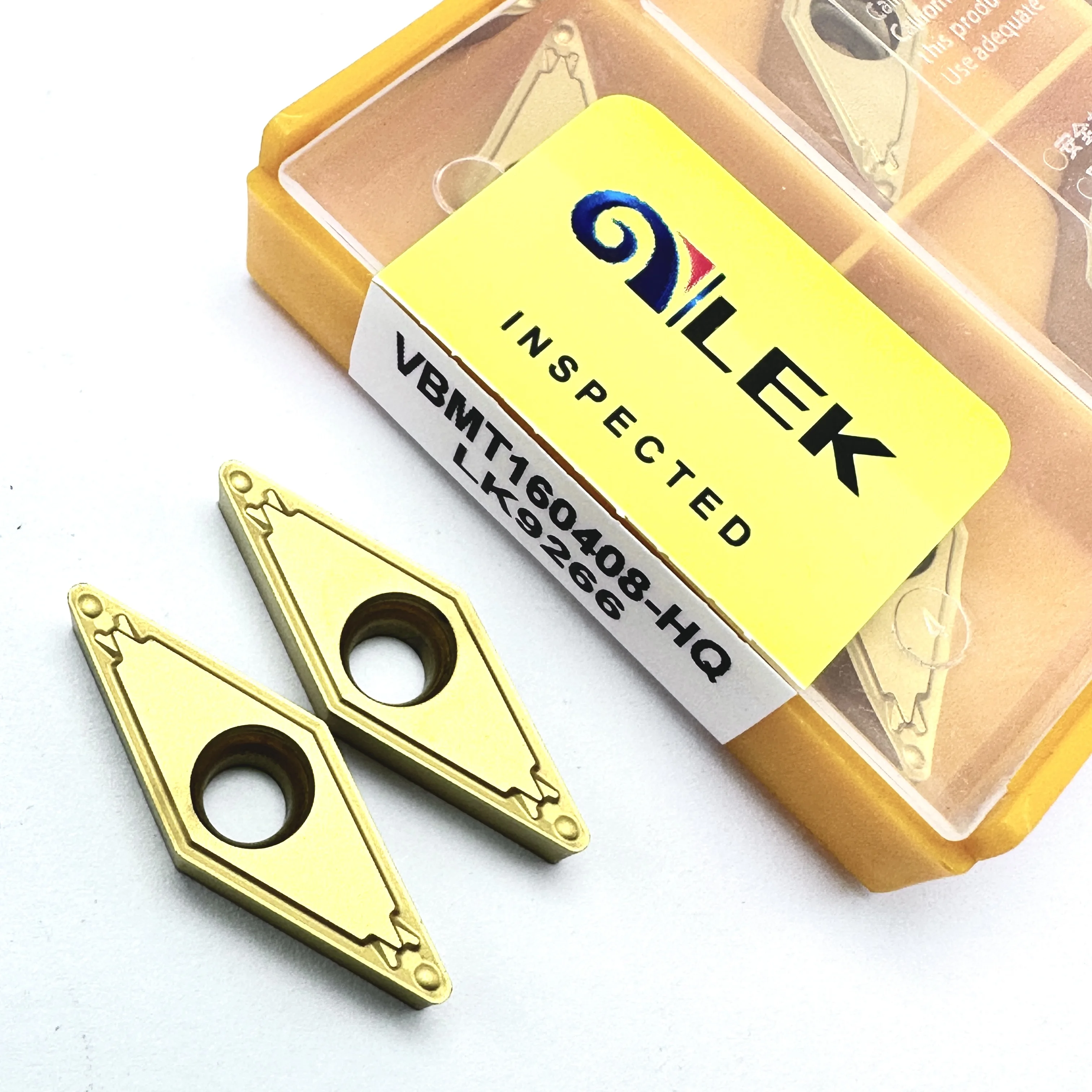 VBMT160404 VBMT160408 LK9265 Carbide Insert High Quality External Turning Tool CNC Cutting Lathe Turning Insert Steel Processing view 3