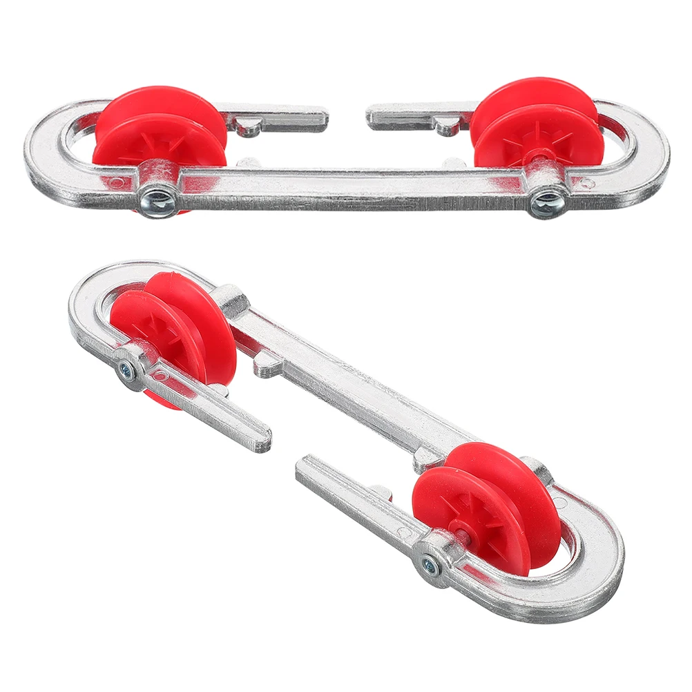 

2pcs Clothesline Separator Aluminum Spreader Reusable Divider Wire Rope Plastic Metal Clothes Rack Splitter Laundry Accessories