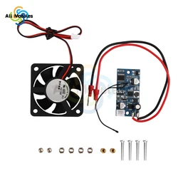 DC 6-70V PWM PC CPU Fan Temperature Control Speed Controller Module with Cooling Fan