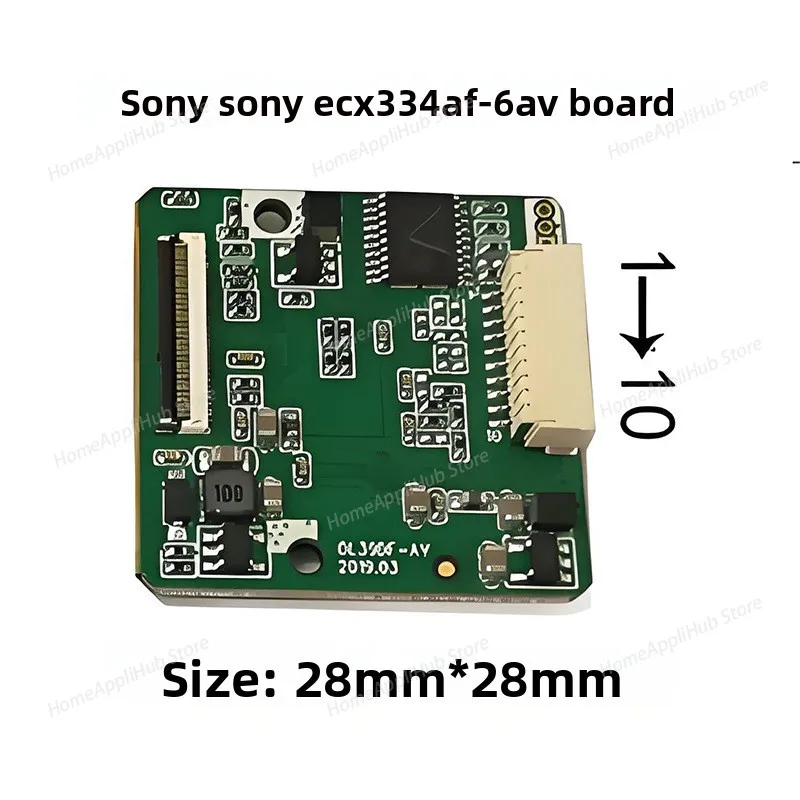

ECX334AF-6 для Sony, оригинальный 0,39-дюймовый SiOLED-дисплей 1024*768, плата драйвера экрана небольшого размера V A