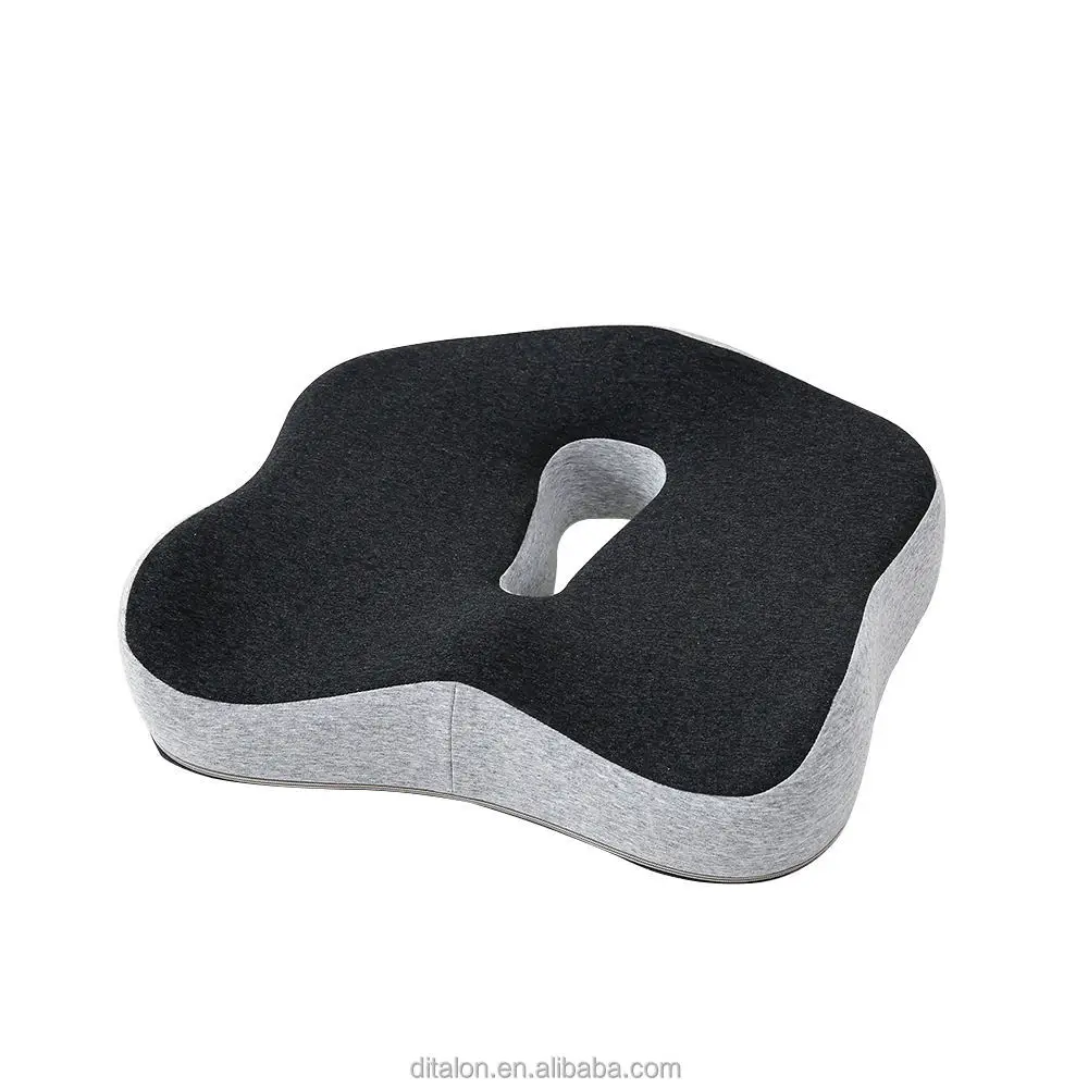 Orthopedic Memory Foam Seat Cushion for Tailbone Coccyx Pain Relief Sciatica Back Pain Hip Pain Car Seat Cushion