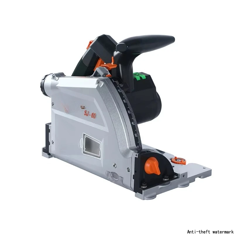 

2025 — профессиональная электрическая деревообрабатывающая пила, трековый тип, бесщеточная циркулярная пила SJ-60 мощностью 2000 Вт, подключаемый станок для резки