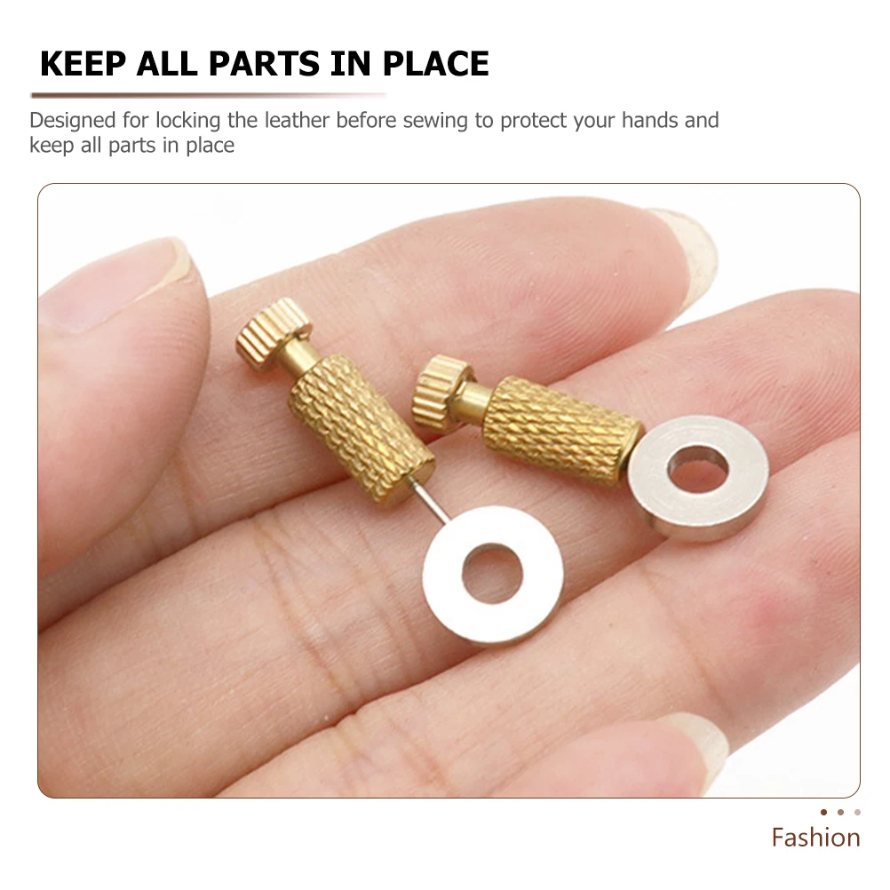 

4Pcs Located Needles Durable Stitching Pin for Crafts Bookbinding Sofa Repair Edges Fixed Position Needle