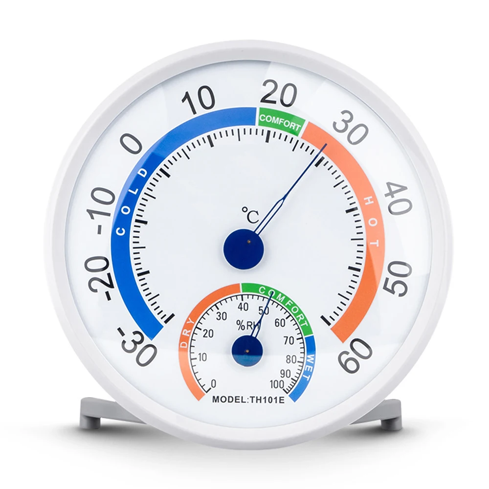TH101E Thermometer Hygrometer Street Thermometers Outdoor Window Thermo-hygrometer Measuring Instruments Tool