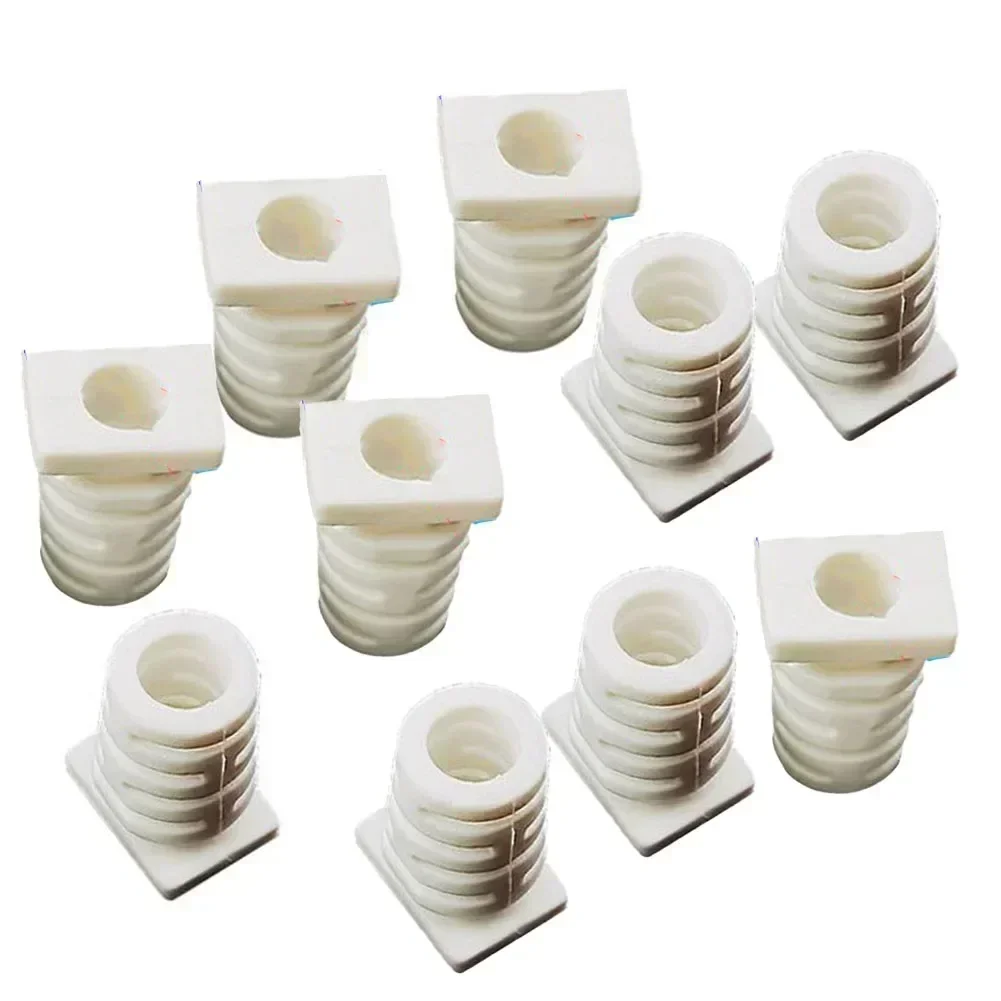 10PC Cable Gland Connector Kit Rubber Strain Relief Cord Power Tool Cable Sleeves 2.8mm-5.6mm Cable Sleeve Wire Connectors Parts