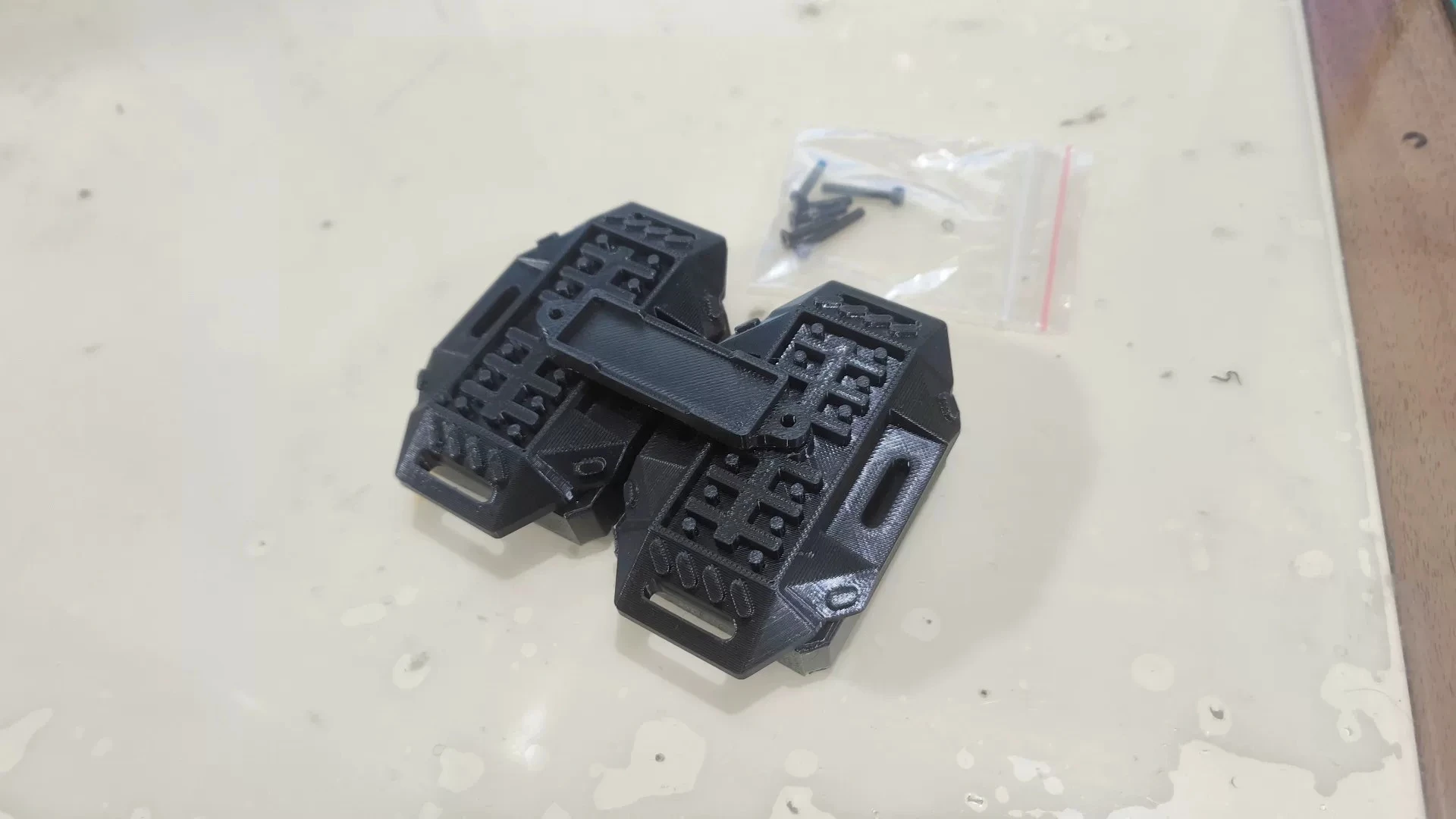 For CK5811 1/7 RC Crawler Rear Equipment Rack Custom Model Number Scale Simulation Decorative Styling Decor Upgrade Accessories