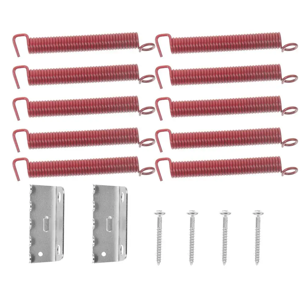 

2 Sets Guitar Accessories Tremolo Arm Tension Springs Red Electric Replacement Parts