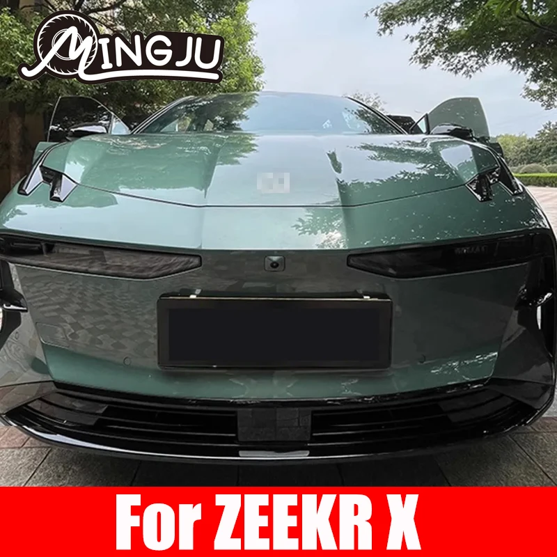 

ABS+Stainless Steel For ZEEKR X 2023 2024 2025 Car Front Grille Insect Proof Net Radiator Condenser Protective Cover Accessories