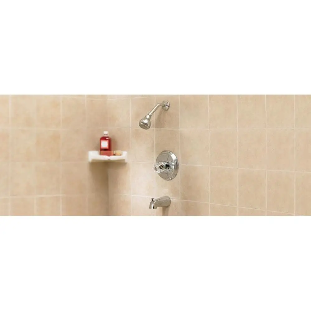 Essentials One Handle Tub and Shower Faucet Chrome