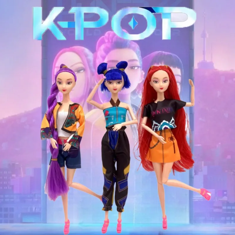 ฟิกเกอร์ไวนิลรูมิและมิราโซอี้ - ตุ๊กตาสะสมจากอนิเมะ Kpop Demon Hunters ปี 2025 ของขวัญสุดพิเศษสำหรับคริสต์มาสและวันเกิด