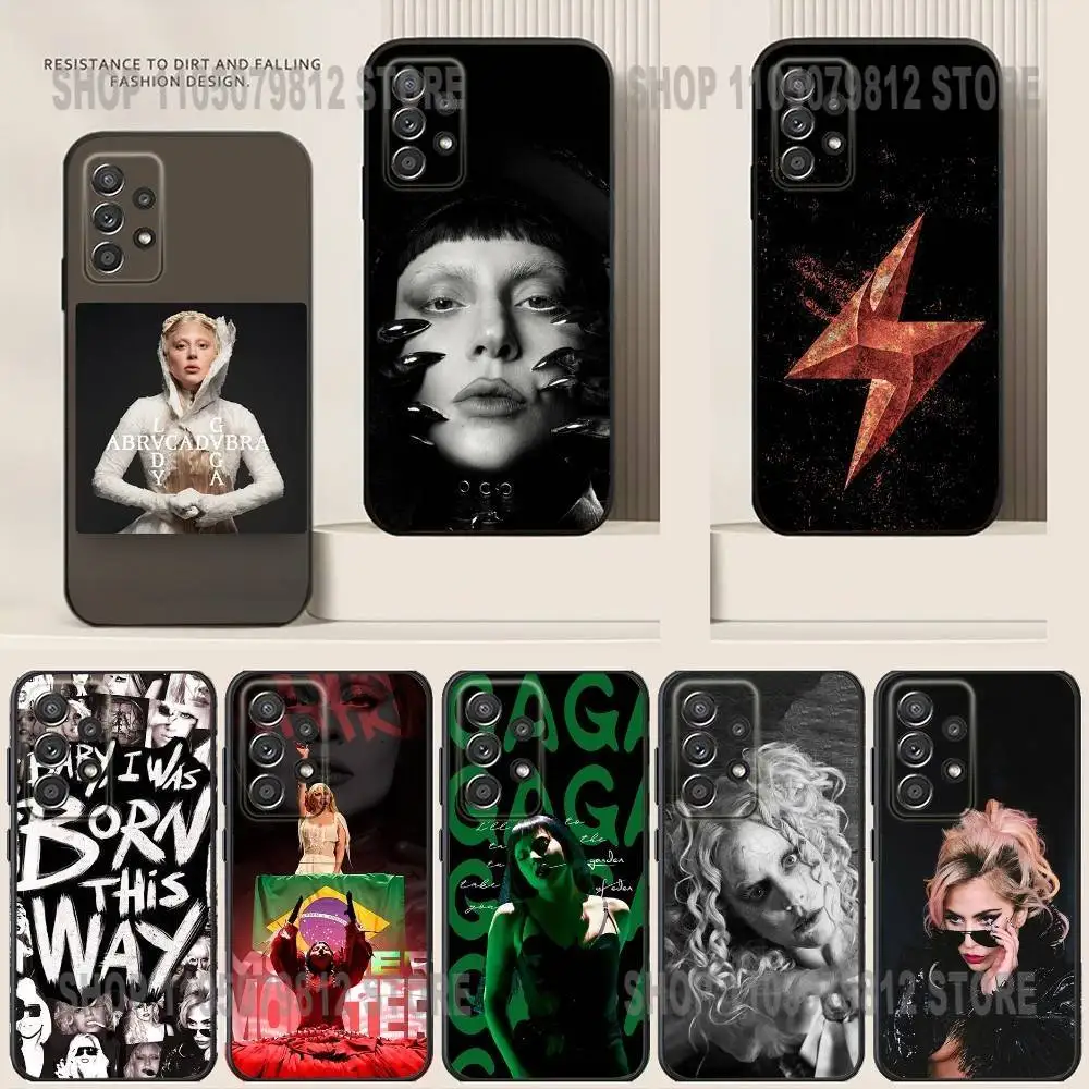 

Albums Lady G-Gagas MAYHEM Phone Case For Samsung S24,21,22,23,30,Ultra,20,Plus,Note,10,9,Black soft silicone case