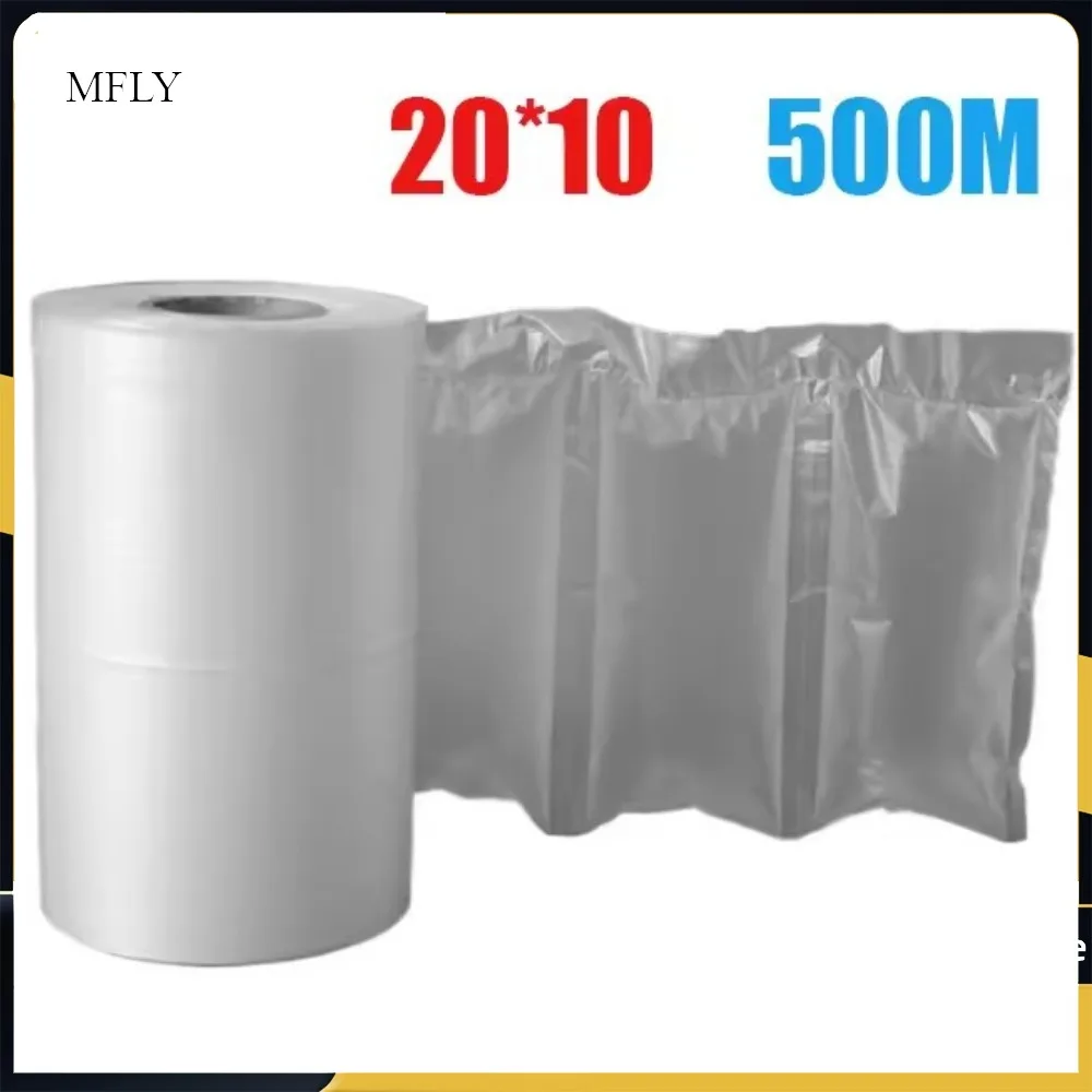 10cm*20cm*500m Packaging Air Filled Bag Bubble Filled Bag Express Packaging Air Bag Carton  Air Filled Pillow