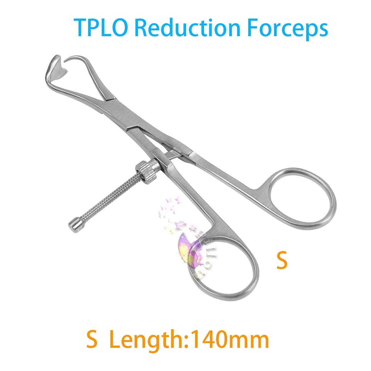 Imagem -03 - Tplo-reduction Forceps Instrumentos Ortopédicos Veterinários Parafusos de Bloqueio Animal Placa Óssea Equipamento Ortopédico Cirúrgico