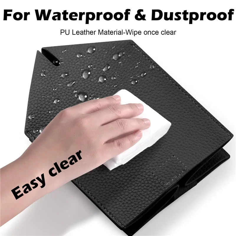 PU Leder Tissue Box Auto Tissue Container Desktop Serviette Tissue Halter Fall Lagerung Box Hause Wohnzimmer Dekoration