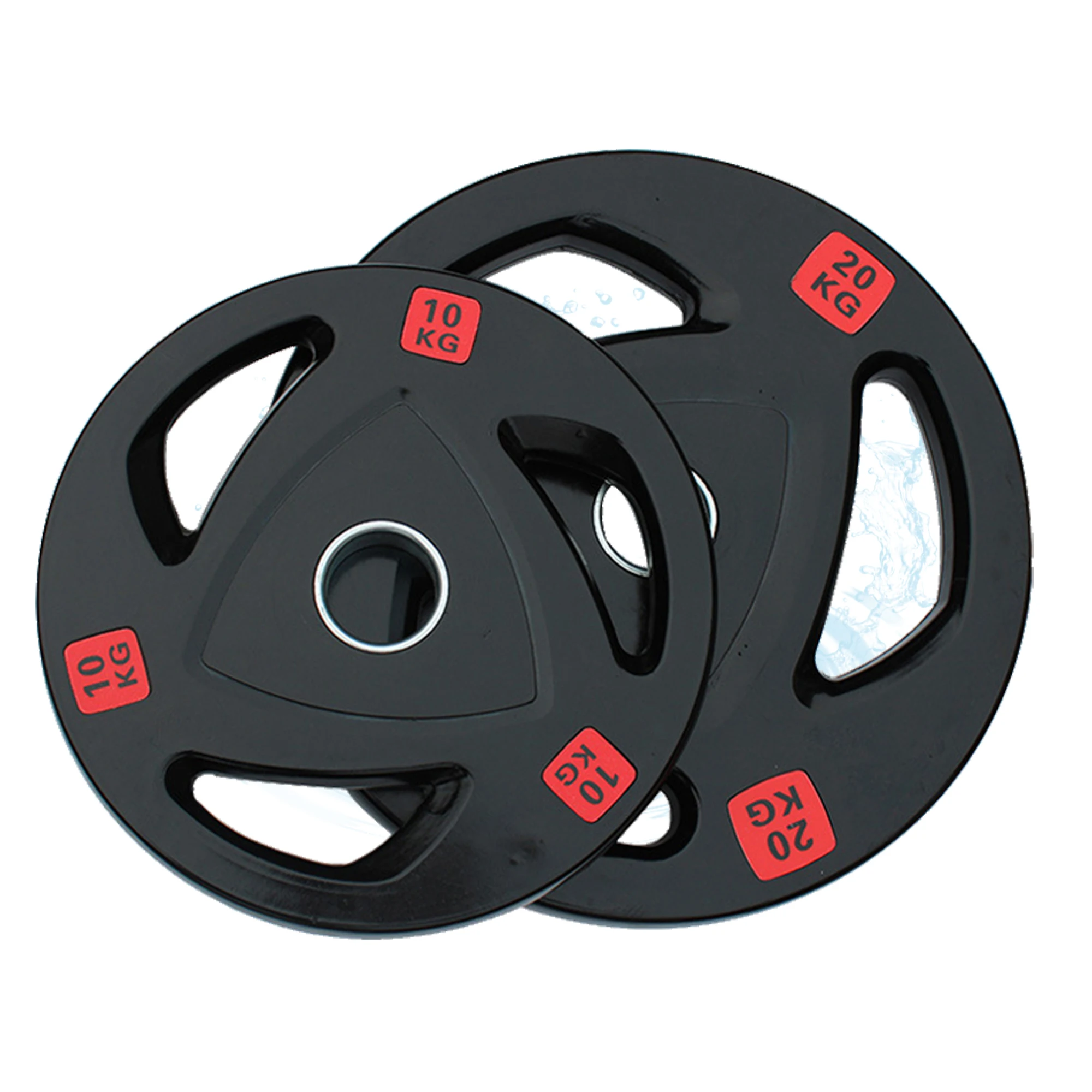 

High Quality Weight Plate 3 Holes Gym&Home Use Exercise Gym Equipment Barbell Discpromote sales
