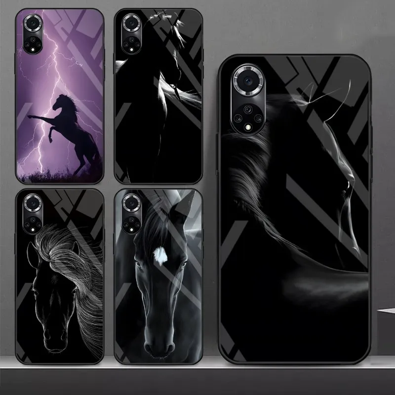 HORSE BEAUTIFUL Phone Case For Samsung A 52 70 71 72 81 91 E S 4G 5G 33 20 S 12 10 21 22 13 30 31 32 40 42 50 51 Glass Cover