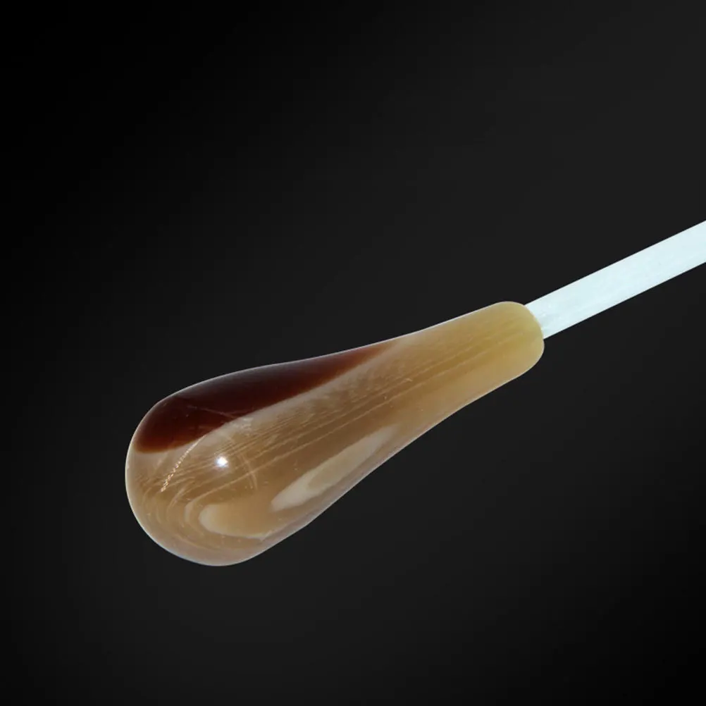 2 قطعة عصا توصيل مصنوعة من الراتنج الفاخر بمقبض طويل وقبضة مريحة للاستخدام في مرحلة عرض أداء موسيقى الأوركسترا