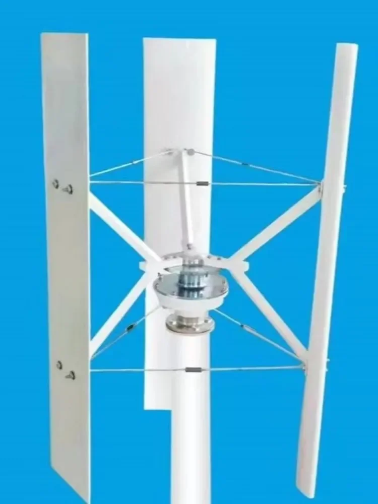 Vertical axis wind turbine 50w~500w breeze start-up power generation, vehicle-mounted wind and solar complementation,