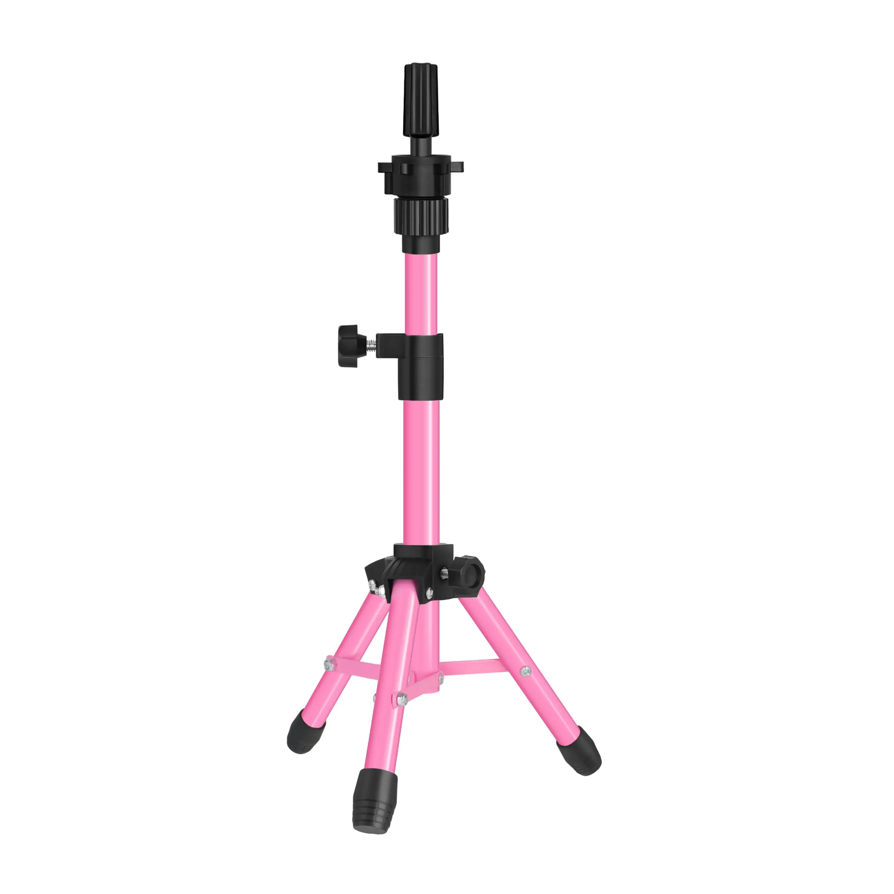 

Wig Stand Tripod Mini Adjustable Metal Holder For Hairdresser Practice Training Style Display Wigs Mannequin Head Cosmetology