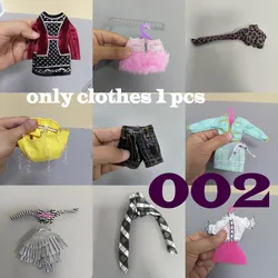 maolianyiqun 002 new brand 1/6 plain accessories make-up rainbow high clothes pants jeans kuailesenlin