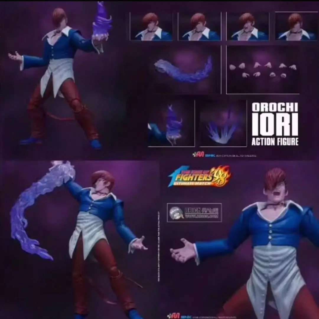 

Stock Storm Toys The King of Fighters '98 Iori Yagami First Edition, Reissue, Event Edition 1/12 Action Figure Collectible Gift