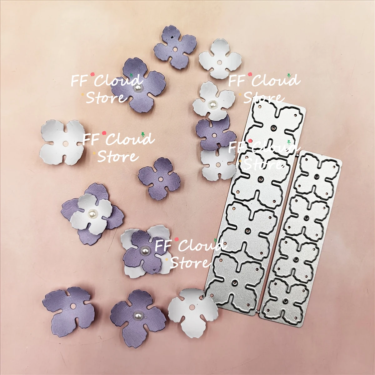 Flower Metal Cutting Dies Scrapbooking Album Paper Cards Decorative DIY Carbon Steel Mold Crafts Dies 2024 New Arrivals