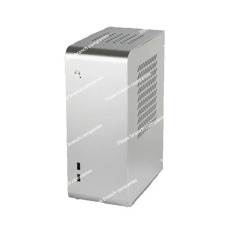 Unique Aluminum Computer Cases Mini PC Towers Chassis Micro Case with Graphic bracket