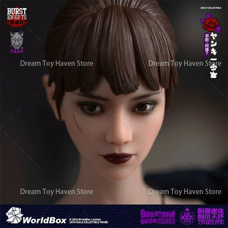 

Worldbox AT045 1/6 Scale Female Soldier Urban Ruffian Delinquent Girl Full Set 12Inch Action Figure Model Collectible Toys