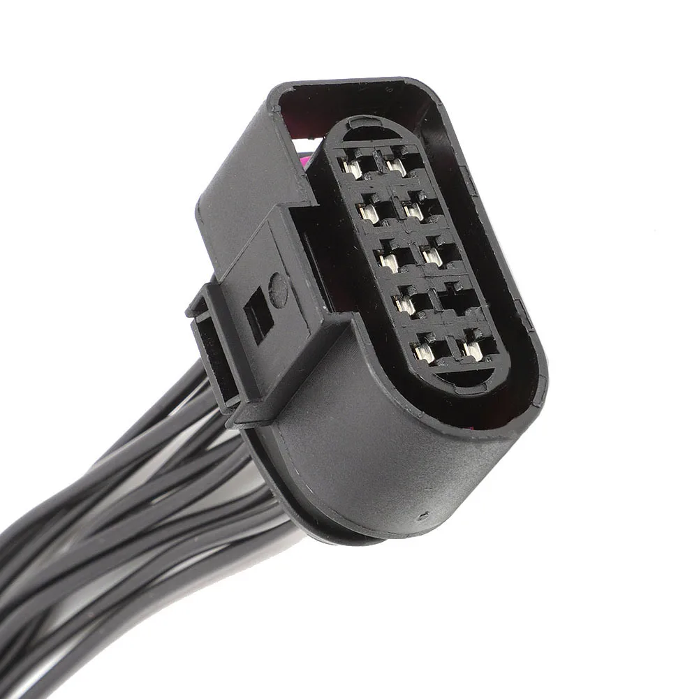 Black Headlight Harness Car Wiring Adapter OEM Replacement Converts T5 To T5.1 for t6 Style OE Replacement 1JO973835 6R0973735