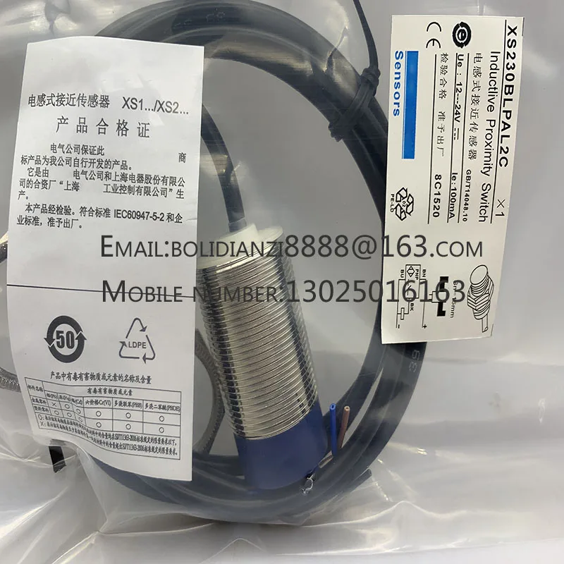

Физическая съемка бесконтактного переключателя очень хорошая XS230BLNBL5C XS230BLPBL5C