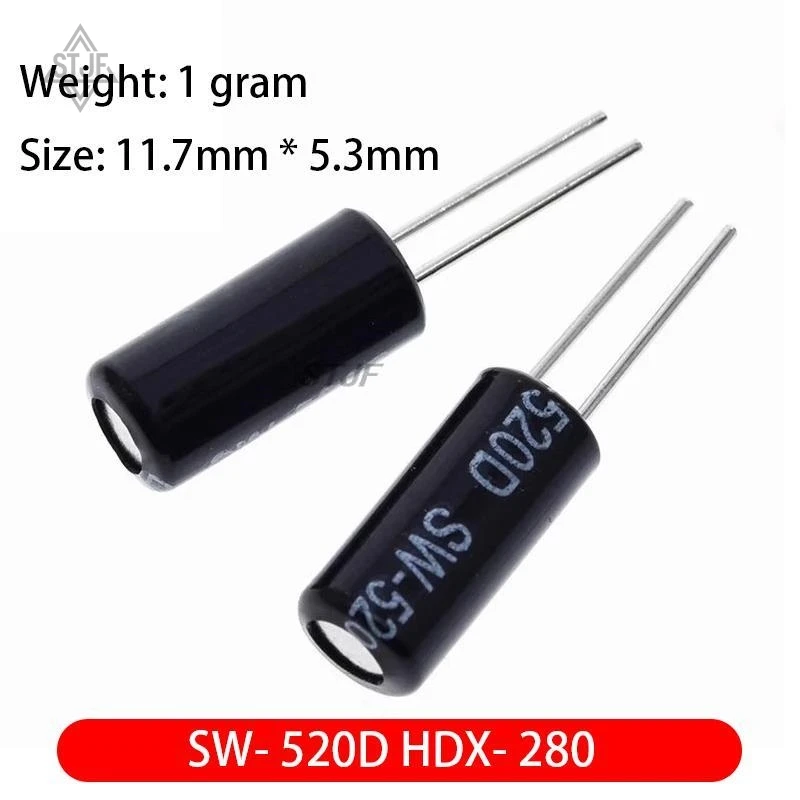 SJTF 10 pezzi SW-520D HDX-2801 Shake Shake interruttore a sfera interruttore angolare interruttore di inclinazione