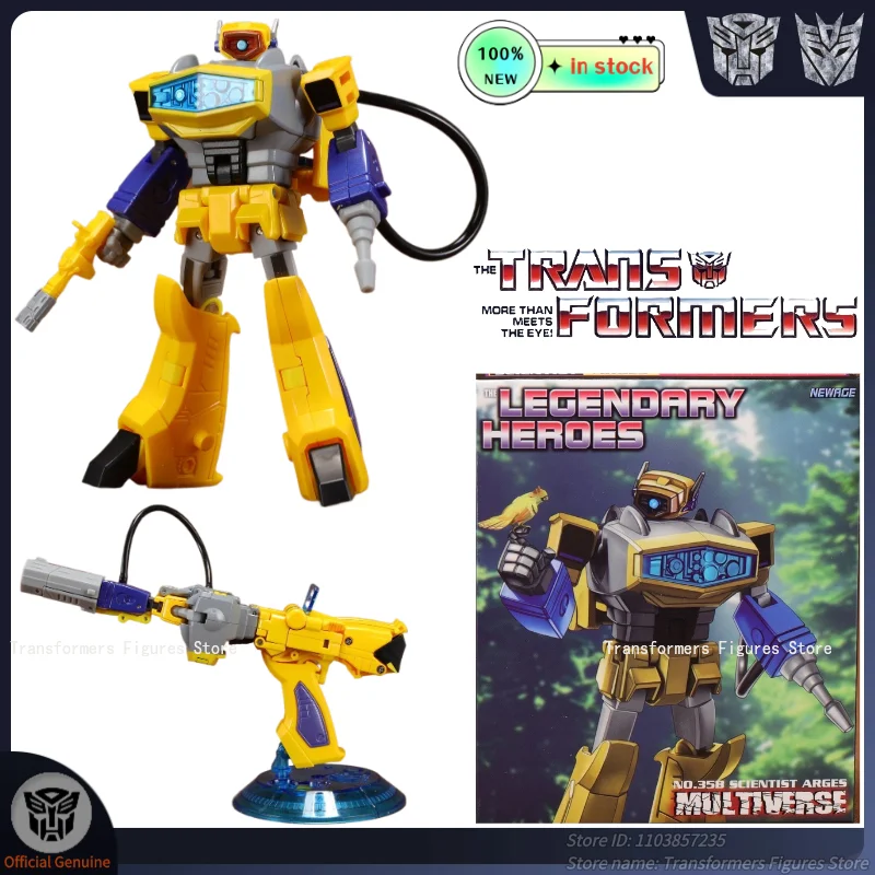 오리지널 브랜드의 새로운 변압기 로봇 장난감 H35B Shockwave G1 애니메이션 영화 움직이는 피규어 모델 액션 인형 생일 인기 선물