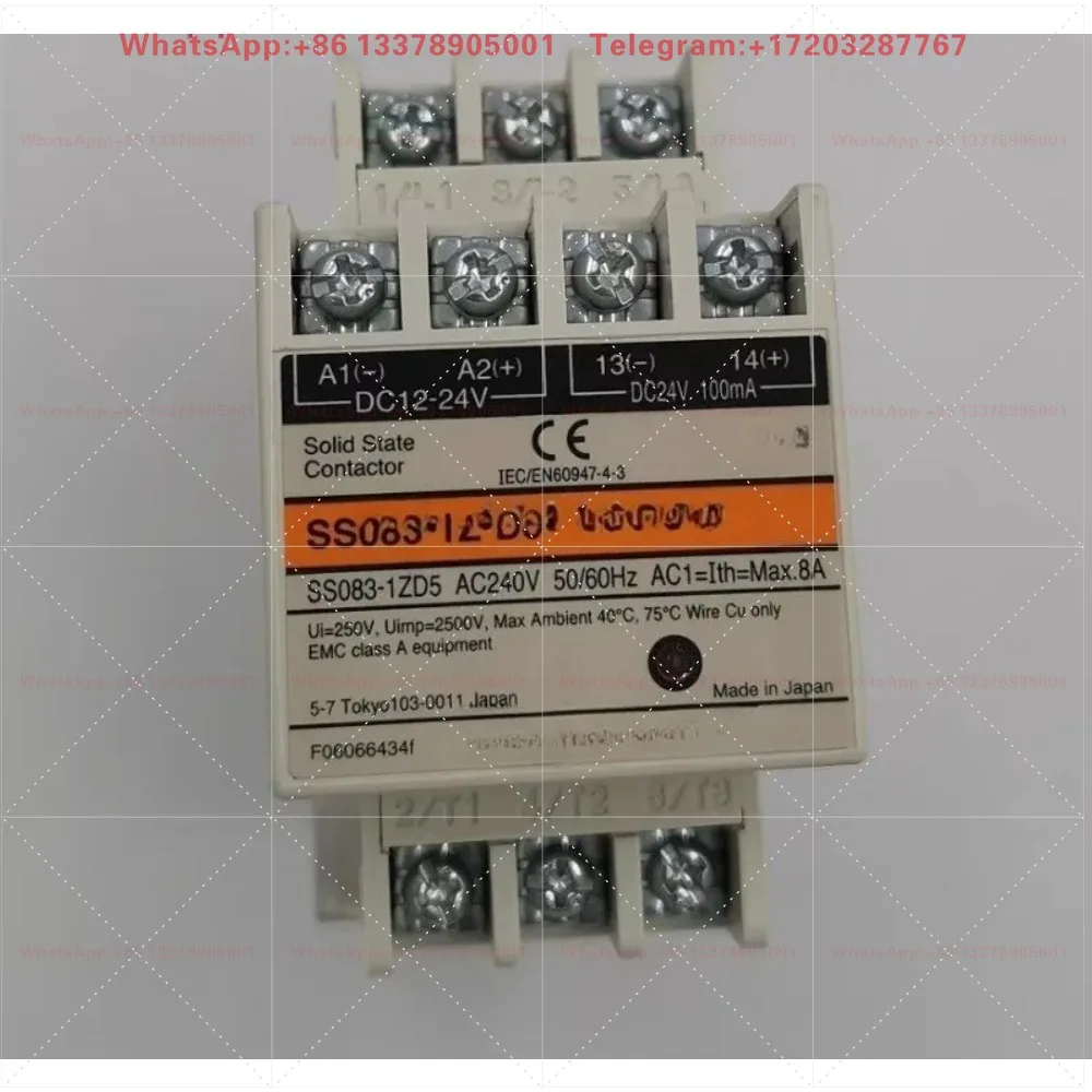 Solid state contactor original genuine contactor SS083-1Z-D5 8A