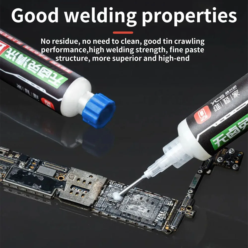 YCS Maintenance Home Halogen-free No-clean Flux for Mobile Phone Computer Motherboard Repair PCB BGA IC Circuit Welding Flux