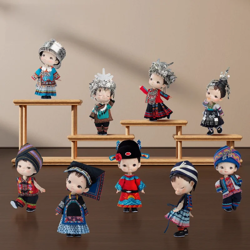 

Colorful Huang Xiaoxi Chinese Ethnic Minority Characteristic Figure Gift Souvenir High Cost Performance Birthday Festival Gifts