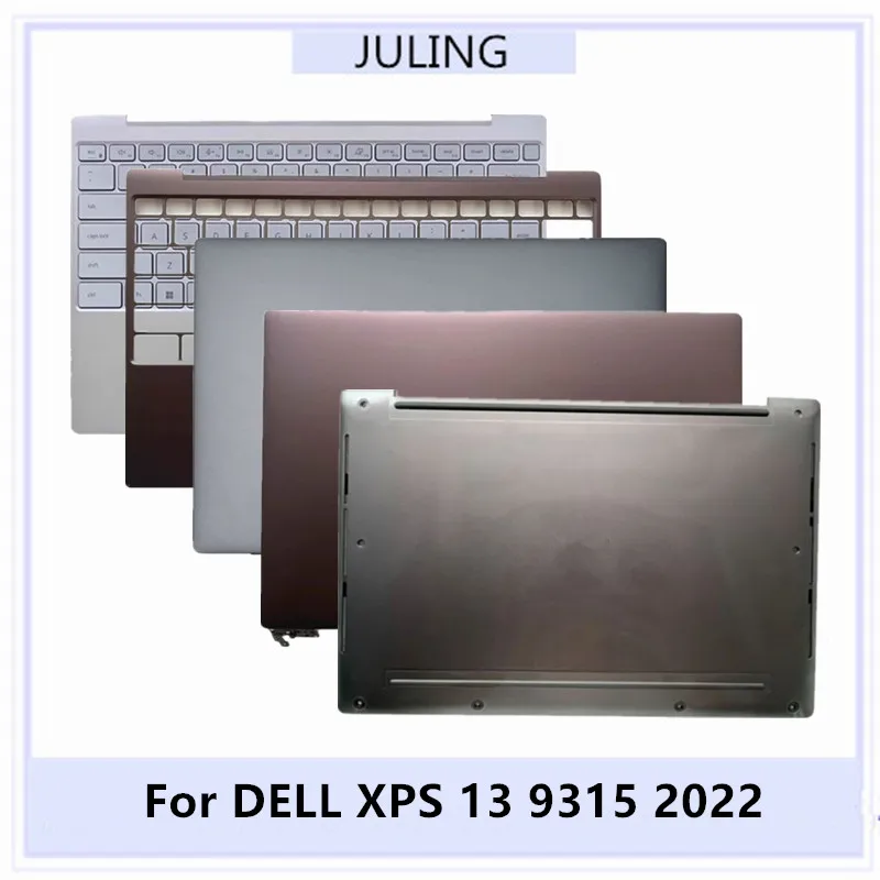 Original For Dell XPS 13 9315 2022 Laptop LCD Back Cover Top Case/Palmrest with US Keyboard/Housing Bottom Case