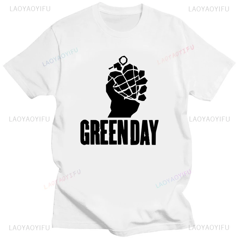 

New Style Green Day ' American Idiot Albuum Cover Tshirt Men Women Fashion T Shirt Novelty Funny Streetwear Cotton Comfortable