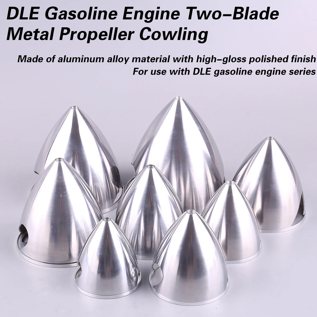 Aluminum Alloy Propeller Spinner Adapter Cover for DLE Engine Various Sizes Available DLE30/40/55/61/85 Compatible