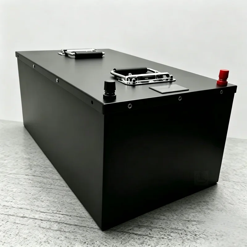 48V High Capacity LiFePO4 Battery 50Ah-700Ah Built-in BMS Rechargeable Storage Battery Long Life For Solar RV Camping