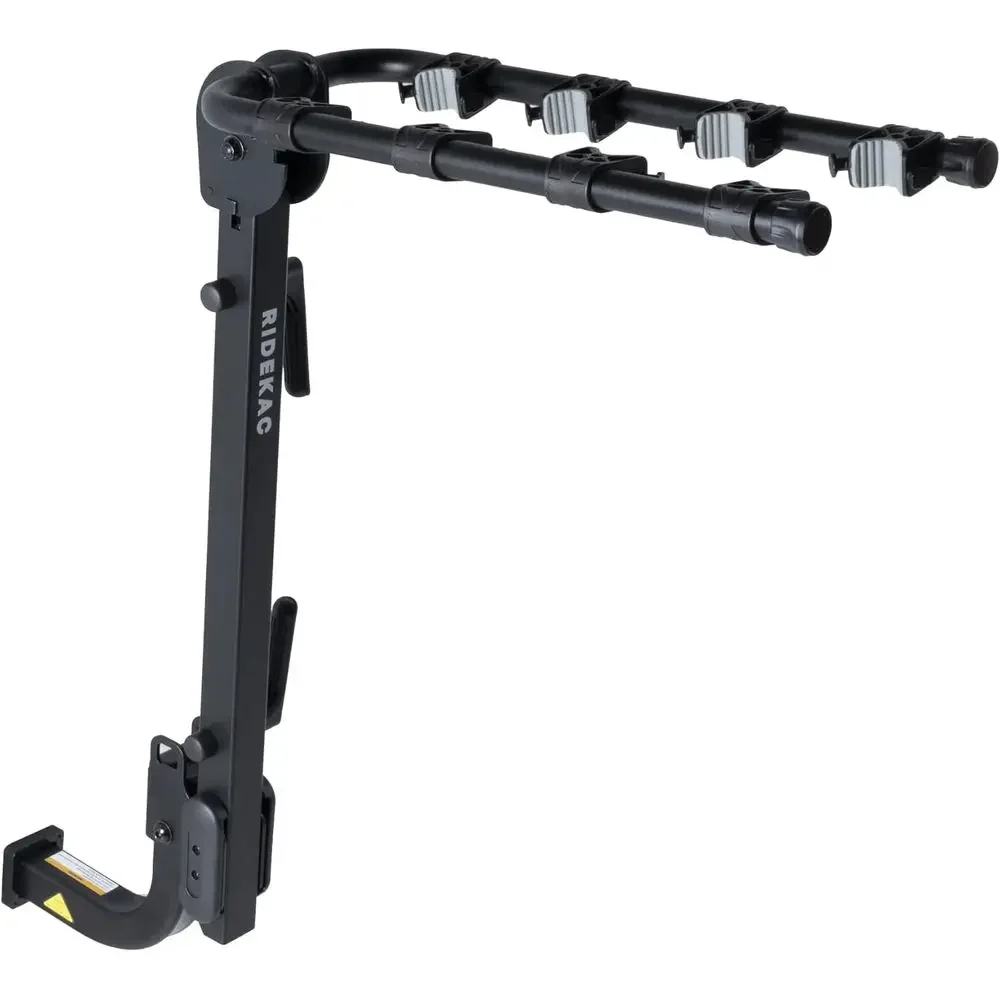 

4-Bike Hitch Mount Rack with Suspension, Quick Release, Folding, Smart Design, Not for RVs, Fits 2 Hitch