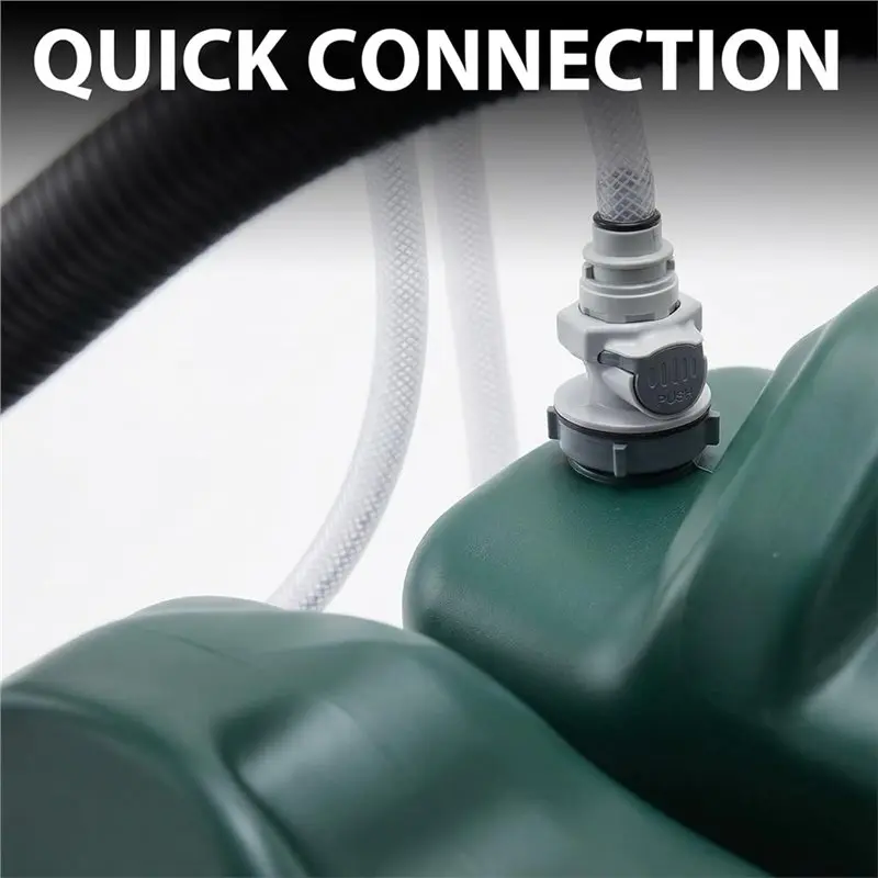 N96R Leak-Free& Tool-Free Fluid Fitting 1/2