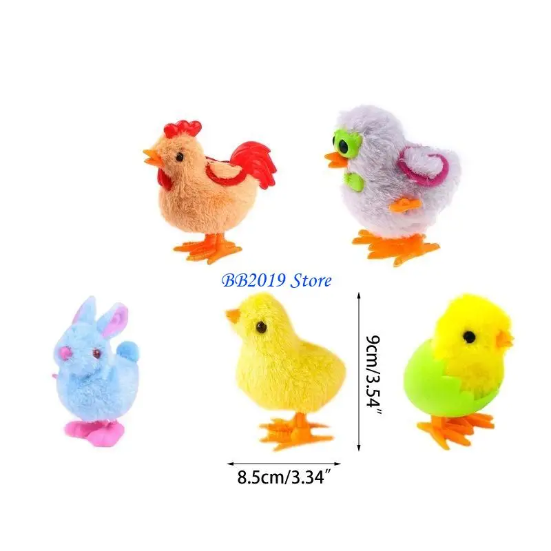 Q0KB 9cm/3.5nch pluche kip/konijntoevel speelgoed voor baby fijne motor schattige cake