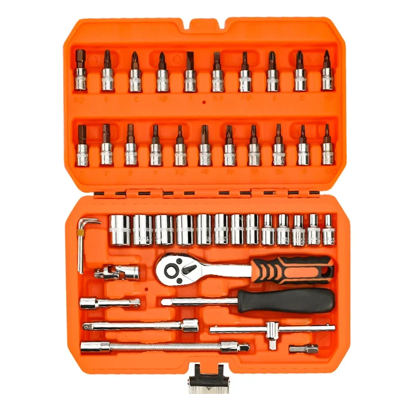 Srunv Convenient Repairing Car automotive tool boxes with tools included 172 Pcs herramientas automotriz