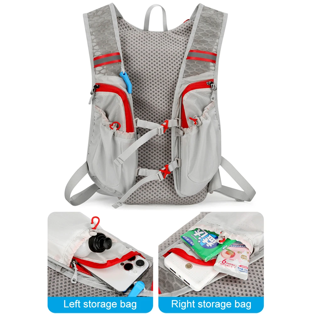1PCS Running Hydration Vest Pack - Backpack Great for Outdoor Sports of Running Hiking Camping Cycling Skiing