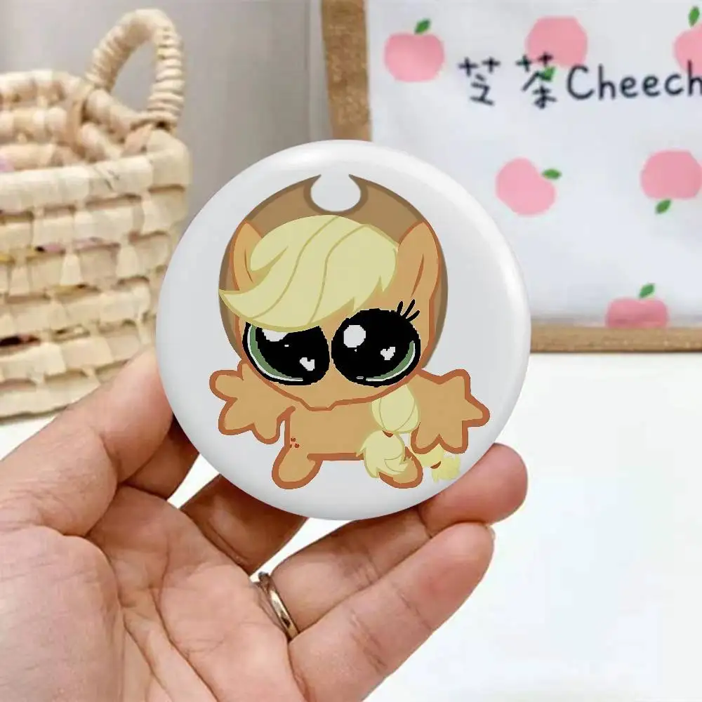 M-My Little Pony Emaille-Pins, handgefertigte runde Brosche, L Killer Yagami Light Cosplay-Abzeichen, Rucksäcke, Schmuck, Geschenke – Detail 16