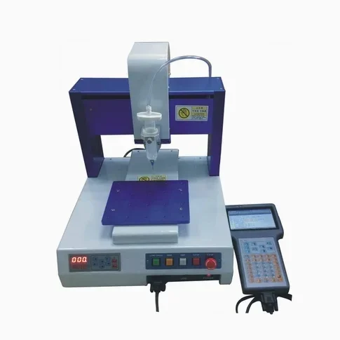 KEXINT KXT-115 High Quality Dispensing Machine Customized Auto Three Hot Automatic Fiber Optic Connector Glue Dispenser