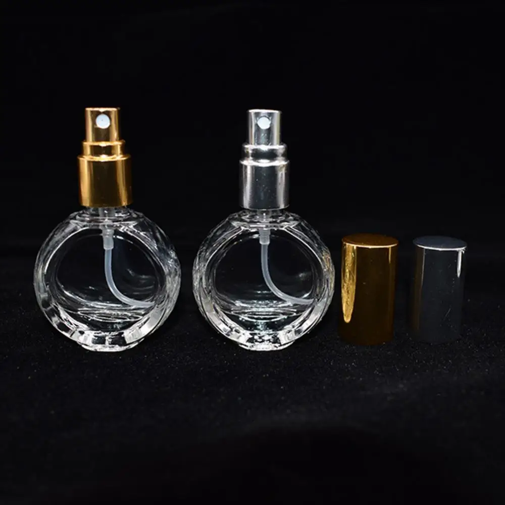 Reusable 10ml Clear Refillable Travel Perfume Atomizer Glass Pump Spray Bottle