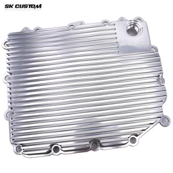 SKCUSTOM-bandeja de aceite mejorada de aleación de aluminio para BMW, 7 velocidades, caja de cambios DCT, sartén de aceite, embrague Dual, cubierta inferior de caja de onda M3 M4 28107842385