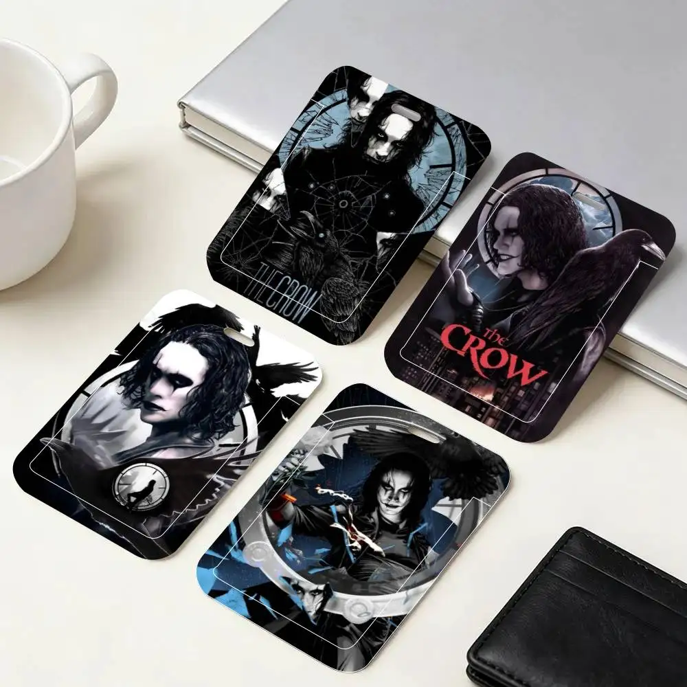 

Винтажный брелок-держатель для ID-карты/пропуска/ключа с изображением Вороны из классического фильма, с ремешком на шею, для рабочих удостоверений