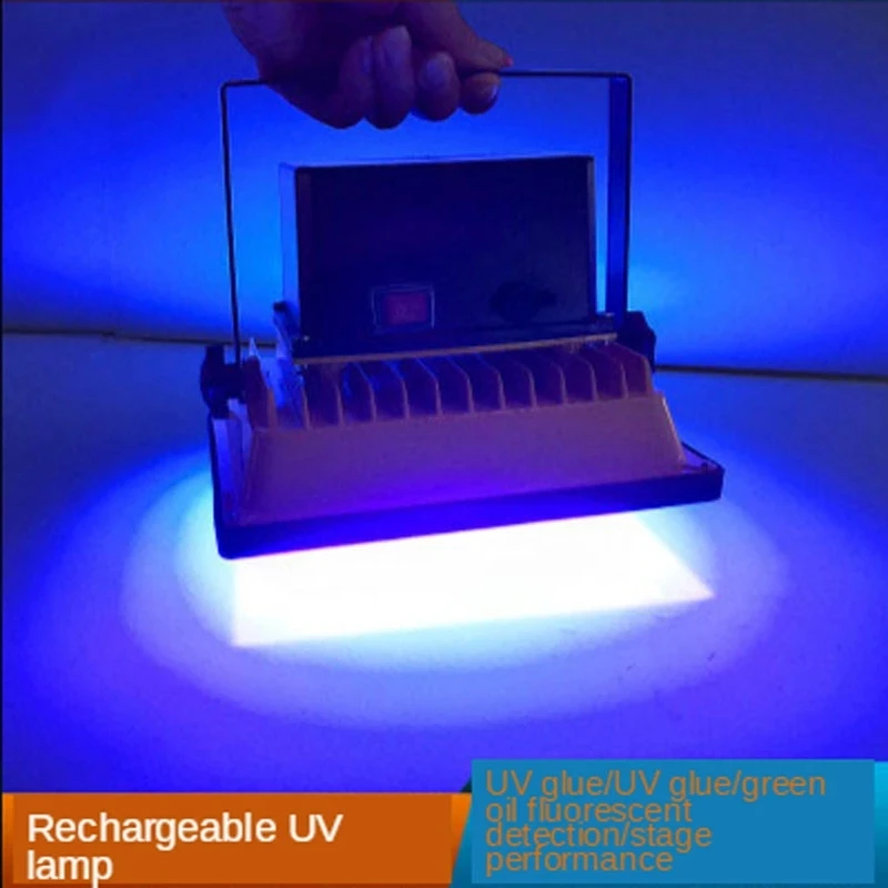 60 W Ladeversion UV-Härtungslampe 395 nm 365 nm 405 nm Schattenloser Kleber Harz-Härtungslampe Fluoreszierende Erkennungslampe